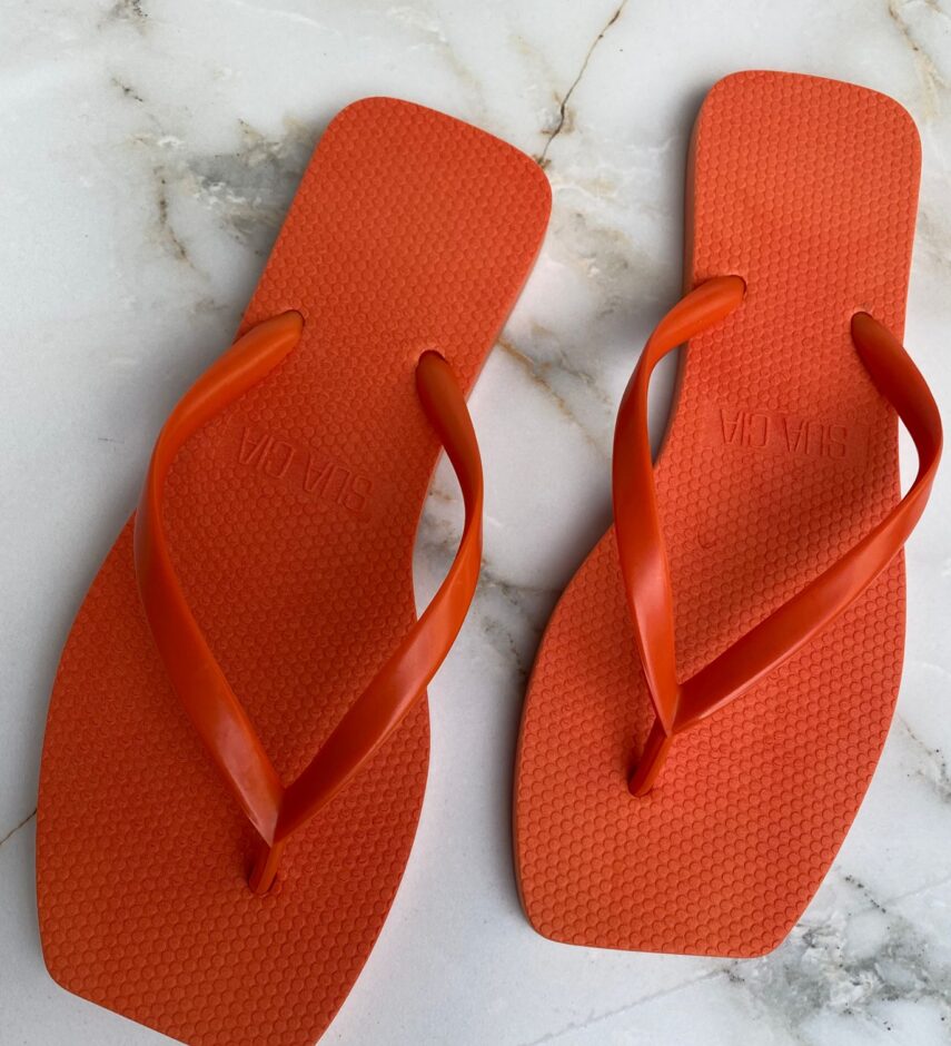 Chinelo Laranja - Fernanda Ramos Store