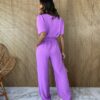 fernandaramosstore com br conjunto feminino calca pantalona e blusa manga princesa lilas 4