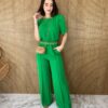 fernandaramosstore com br conjunto feminino calca pantalona e blusa manga princesa verde 3