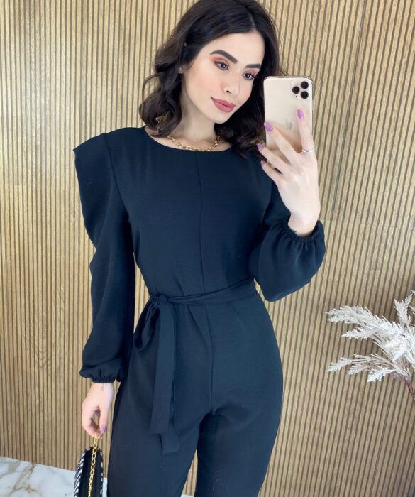 fernandaramosstore com br macacao feminino sem bojo manga longa com amarracao preto 1