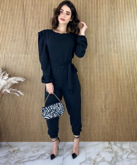fernandaramosstore com br macacao feminino sem bojo manga longa com amarracao preto 4