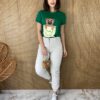 fernandaramosstore com br t shirt manga curta ursinho it girl verde 2