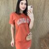 fernandaramosstore com br vestido camisetao terracota estampa los angeles