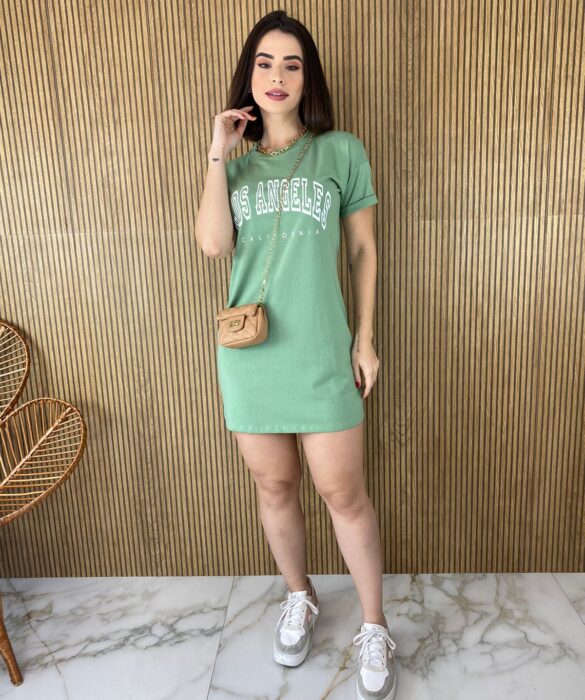 fernandaramosstore com br vestido camisetao verde estampa los angeles 2