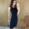 fernandaramosstore com br vestido canelado sem bojo preto detalhe em branco 5