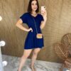 fernandaramosstore com br vestido curto de malha manga curta azul 1