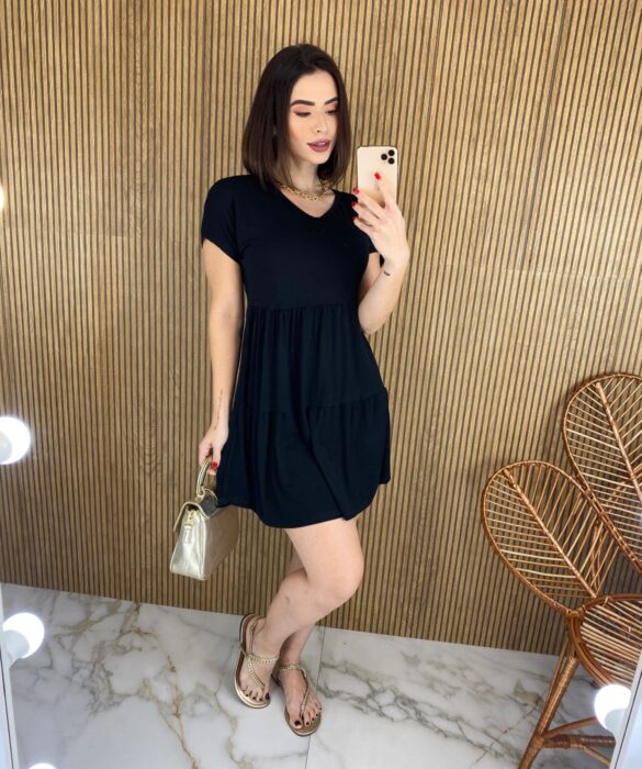 fernandaramosstore com br vestido curto de malha manga curta azul copia