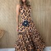 fernandaramosstore com br vestido longo animal print sem bojo camadas