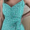 fernandaramosstore com br vestido longo com bojo alca regulavel estampado fundo verde 2