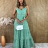 fernandaramosstore com br vestido longo com bojo alca regulavel estampado fundo verde 4