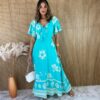 fernandaramosstore com br vestido longo com bojo manga curta estampado fundo azul