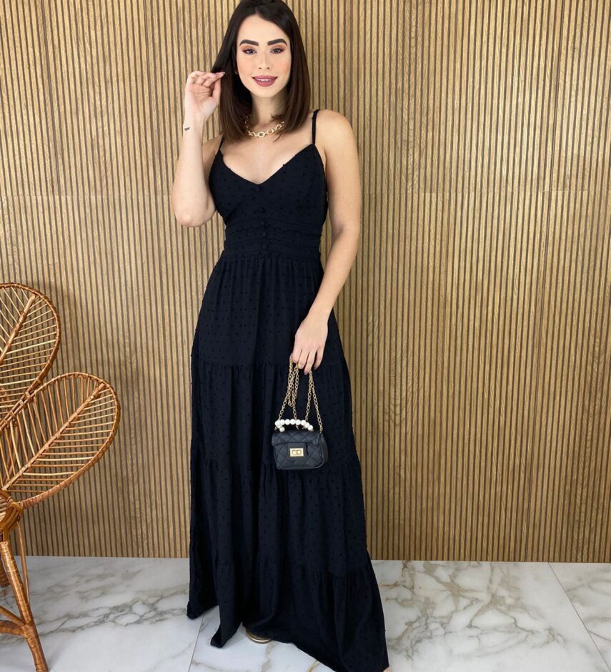 fernandaramosstore com br vestido longo com bojo viscolinho alca regulavel preta 1