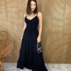 fernandaramosstore com br vestido longo com bojo viscolinho alca regulavel preta 4