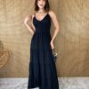 fernandaramosstore com br vestido longo com bojo viscolinho alca regulavel preto