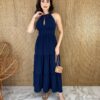 fernandaramosstore com br vestido longo com bojo viscolinho azul marinho 6