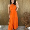 fernandaramosstore com br vestido longo com bojo viscolinho coral