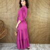 fernandaramosstore com br vestido longo sem bojo com amarracao manga 34 fucsia