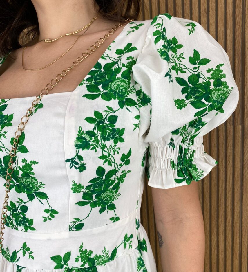 fernandaramosstore com br vestido longo sem bojo estampado verde manga bufante 1