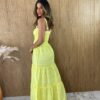 fernandaramosstore com br vestido longo sem bojo laise detalhe em lastex estampado amarelo