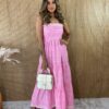 fernandaramosstore com br vestido longo sem bojo laise detalhe em lastex estampado rosa