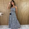 fernandaramosstore com br vestido longo sem bojo listrado preto detalhe em lastex 1