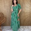 fernandaramosstore com br vestido longo sem bojo listrado verde manga bufante 2