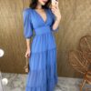 fernandaramosstore com br vestido longo sem bojo manga 34 pipoquinha azul 4