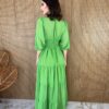 fernandaramosstore com br vestido longo sem bojo manga 34 pipoquinha verde 1