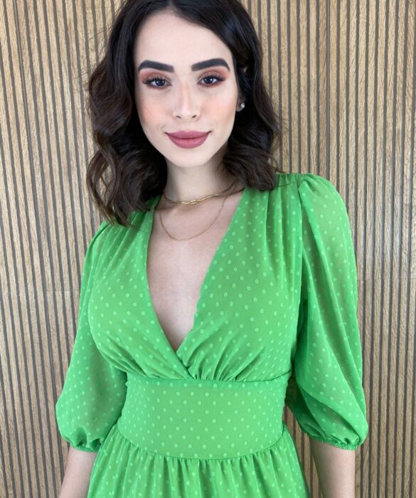 fernandaramosstore com br vestido longo sem bojo manga 34 pipoquinha verde 2