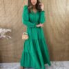 fernandaramosstore com br vestido longo sem bojo manga longa botoes verde bandeira 4