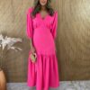 fernandaramosstore com br vestido longo sem bojo manga longa com abertura na perna pink 4