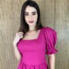 fernandaramosstore com br vestido longo sem bojo pink manga bufante 7