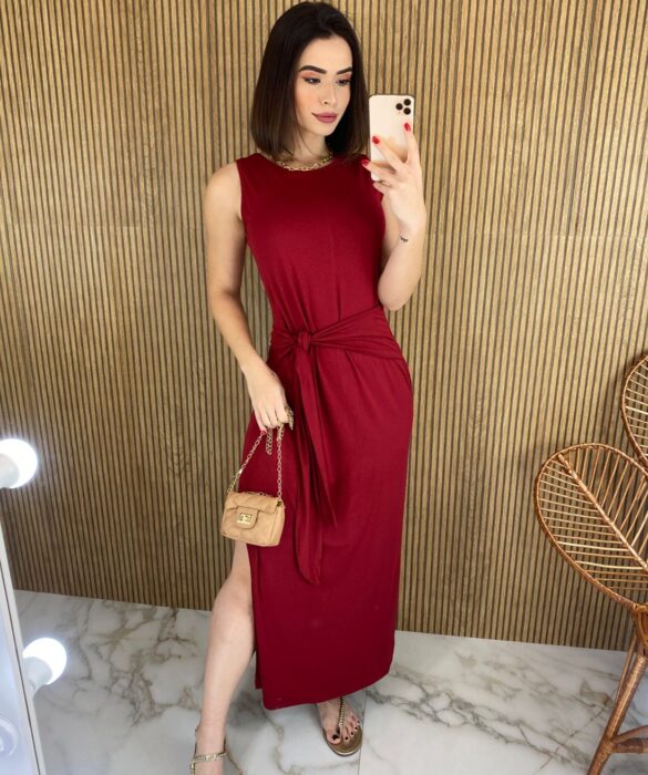 fernandaramosstore com br vestido midi de malha alca grossa com amarracao vermelho 4