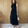 fernandaramosstore com br vestido midi de malha gola preto 2