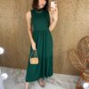 fernandaramosstore com br vestido midi de malha gola verde 2