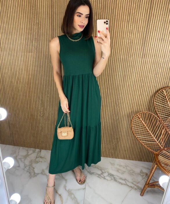 fernandaramosstore com br vestido midi de malha gola verde 2