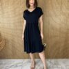 fernandaramosstore com br vestido midi de malha manga curta preto