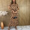 fernandaramosstore com br vestido midi manga curta sem bojo com amarracao animal print 3