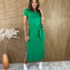 fernandaramosstore com br vestido midi manga curta sem bojo com amarracao verde 1