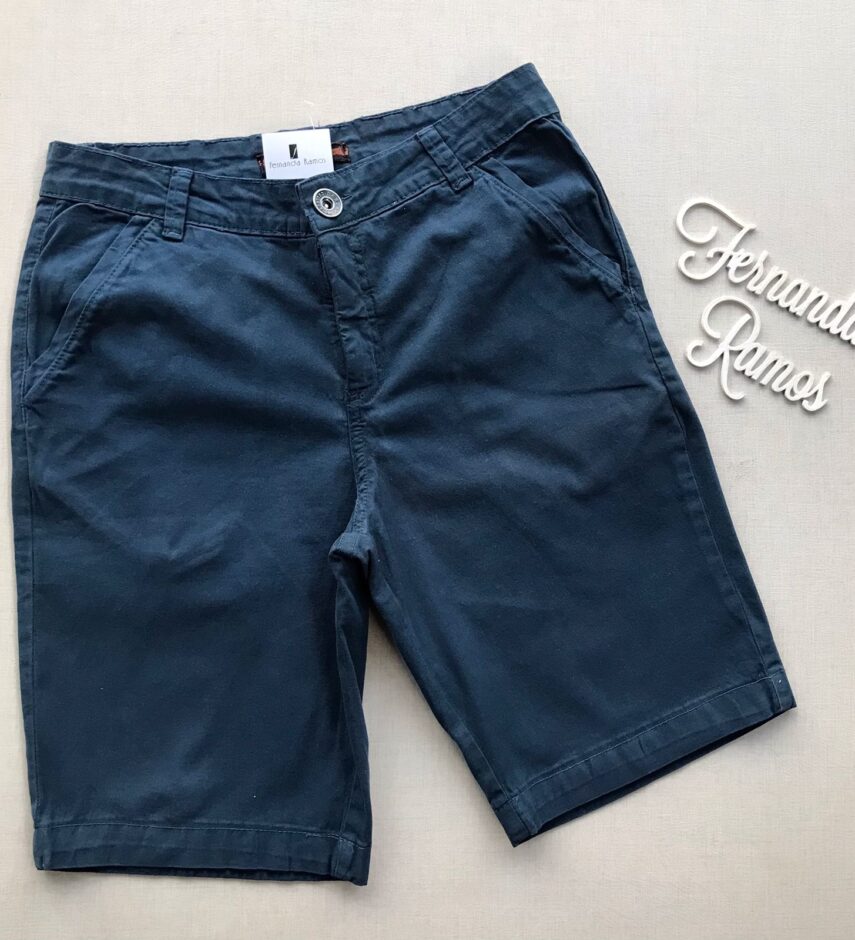 fernandaramosstore com br bermuda masculina color alfaiataria azul marinho 2613
