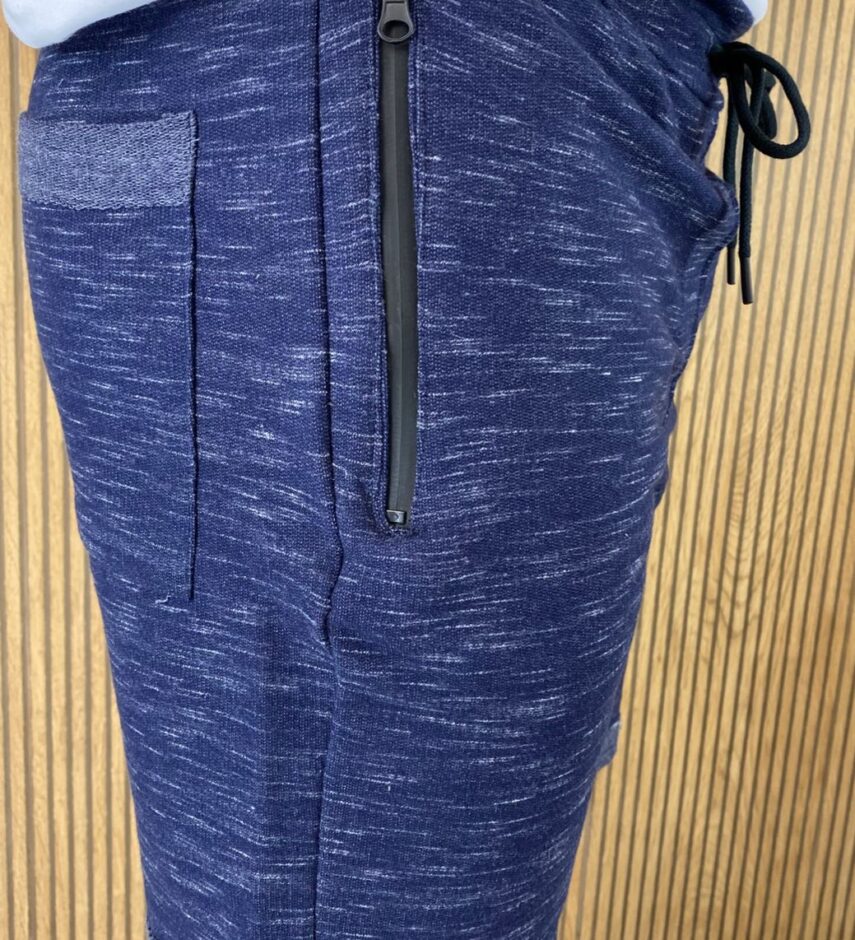 fernandaramosstore com br bermuda masculina moletom com ziper nos bolsos azul 3745 1