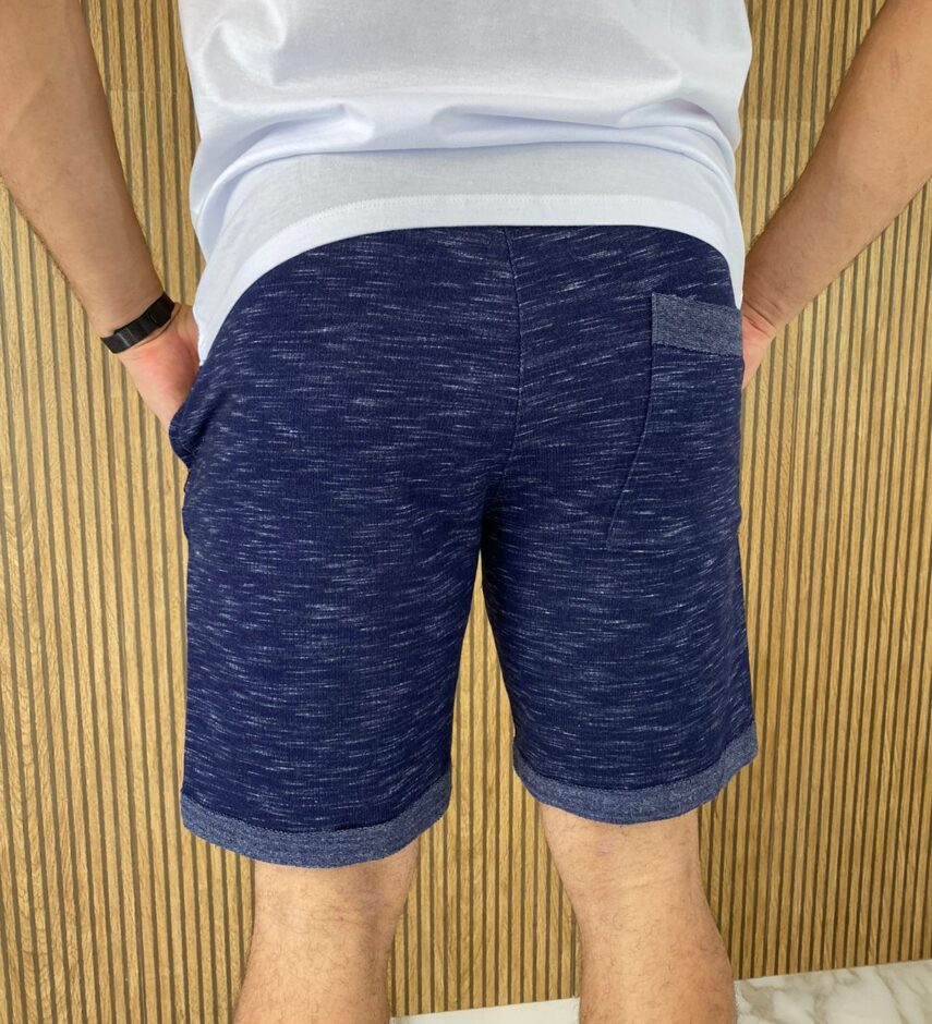 fernandaramosstore com br bermuda masculina moletom com ziper nos bolsos azul 3745 5