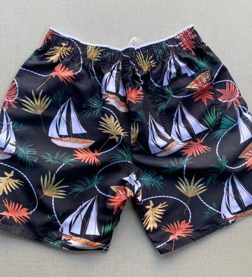 fernandaramosstore com br bermuda masculina tactel estampado fundo preto 4