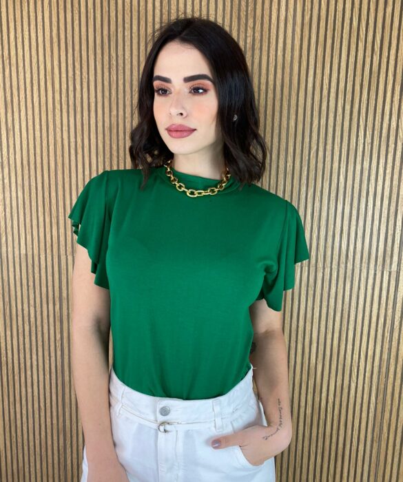 fernandaramosstore com br blusa feminina gola manga em babado verde 3