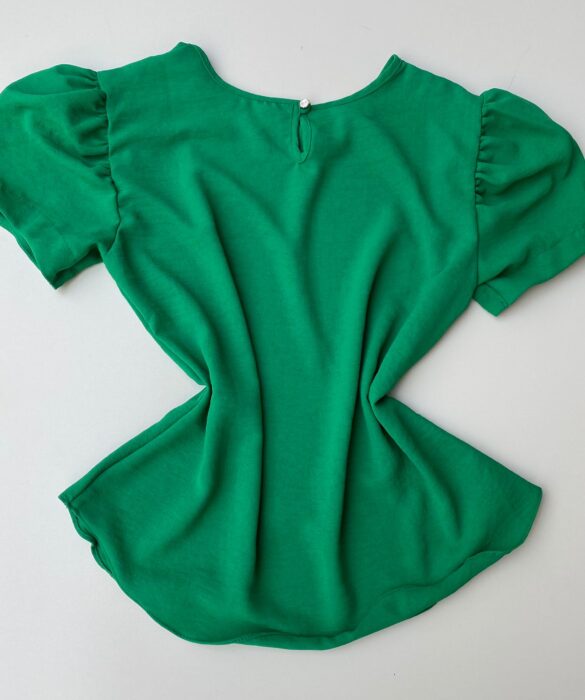 fernandaramosstore com br blusa feminina manga curta verde manga princesa 2