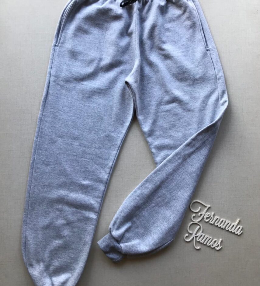 fernandaramosstore com br calca masculina moletom cinza claro