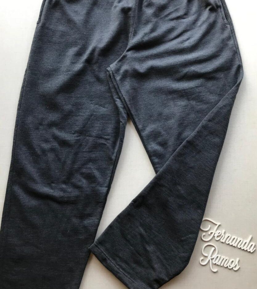fernandaramosstore com br calca masculina moletom plus cinza escuro