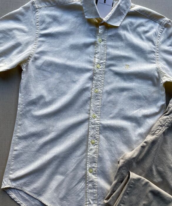 fernandaramosstore com br camisa masculina manga curta casual amarela 1