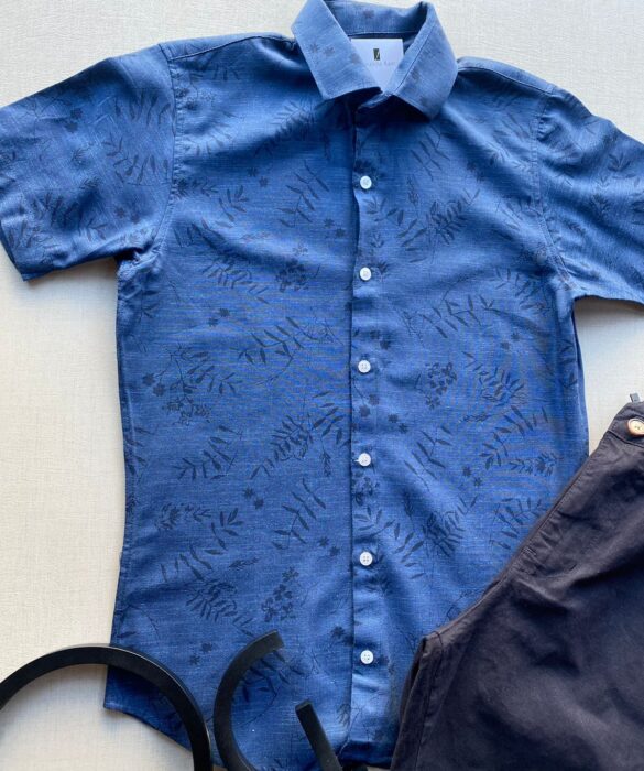 fernandaramosstore com br camisa masculina manga curta casual estampada azul 1
