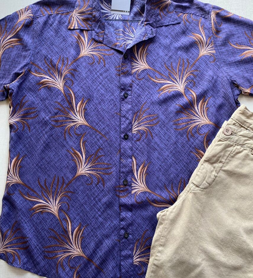 fernandaramosstore com br camisa masculina manga curta estampada azul 1